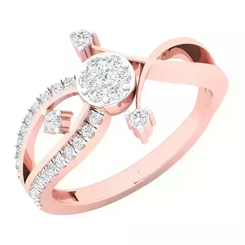 Women ring 3dm stl render detail 3D print model