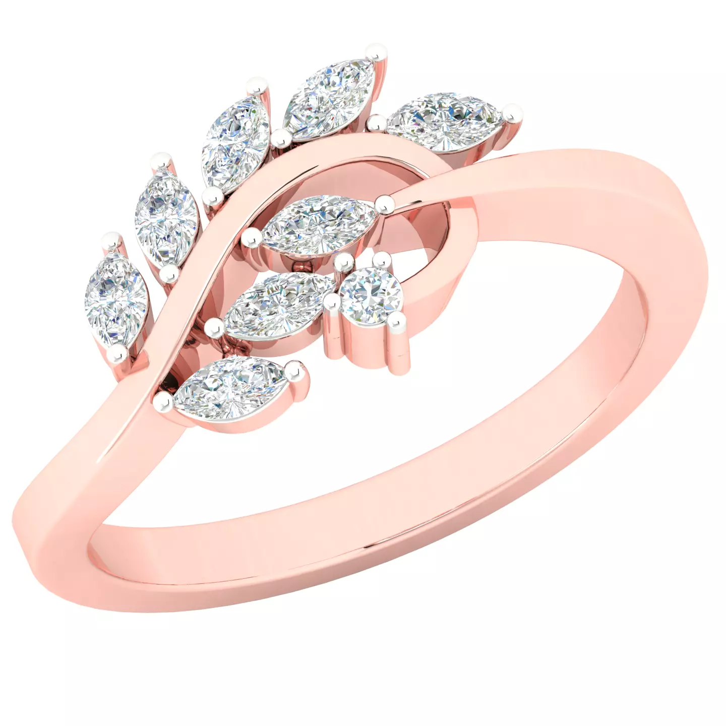 Women ring 3dm stl render detail 3D print model 3D print model_0