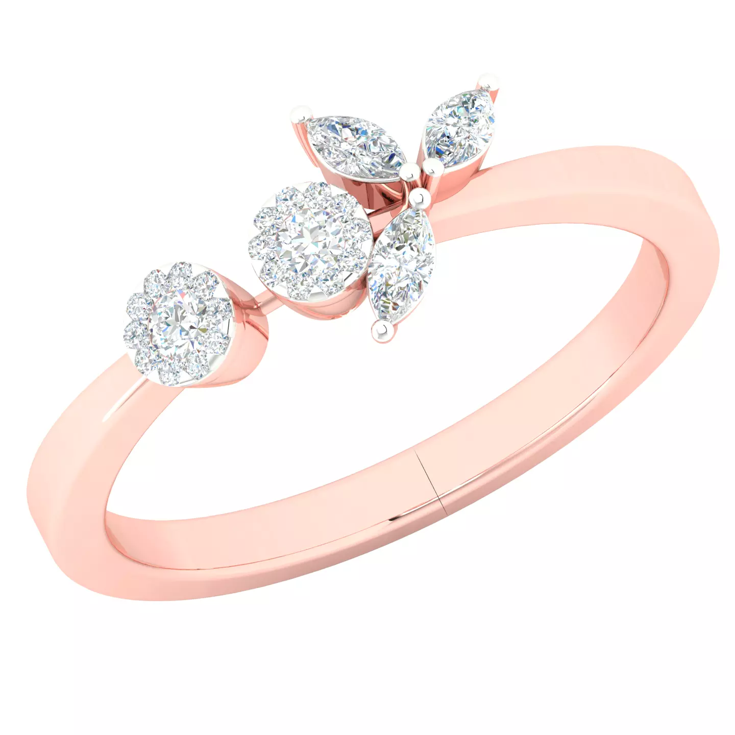 Women ring 3dm stl render detail 3D print model 3D print model_0