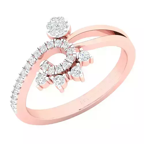 Women ring 3dm stl render detail 3D print model