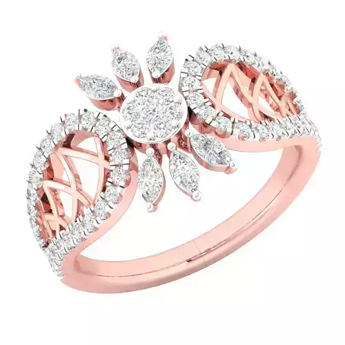 Women ring 3dm stl render detail 3D print model