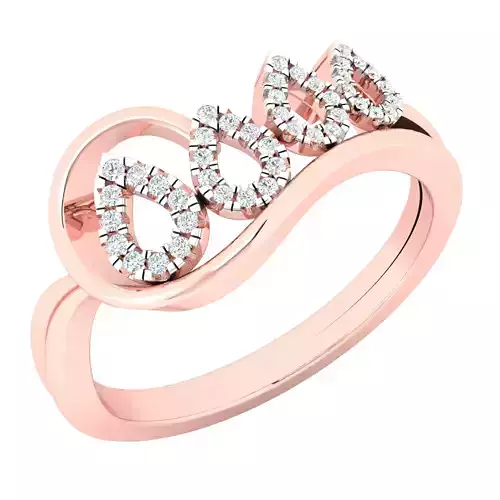 Women ring 3dm stl render detail 3D print model