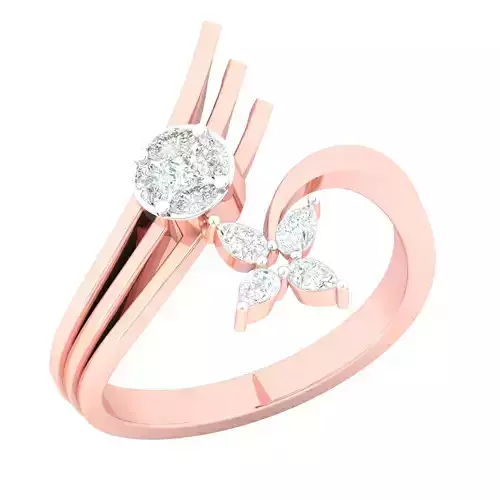 Women ring 3dm stl render detail 3D print model