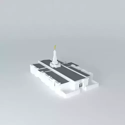 Mormon church  Free 3D model