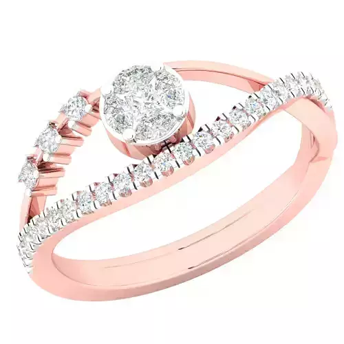 Women ring 3dm stl render detail 3D print model