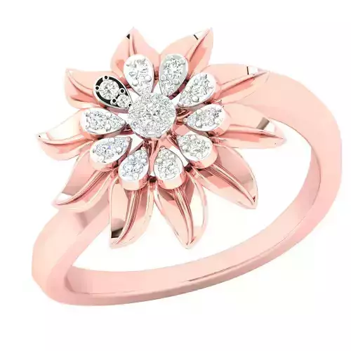 Women ring 3dm stl render detail 3D print model