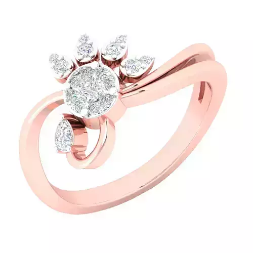 Women ring 3dm stl render detail 3D print model