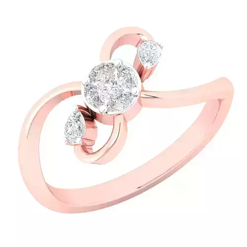 Women ring 3dm stl render detail 3D print model