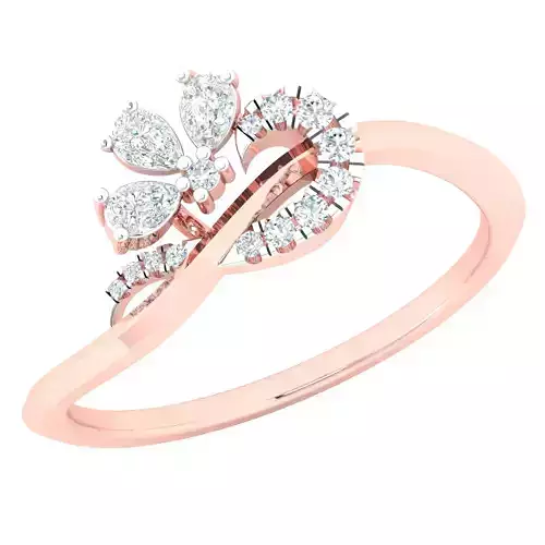 Women ring 3dm stl render detail 3D print model