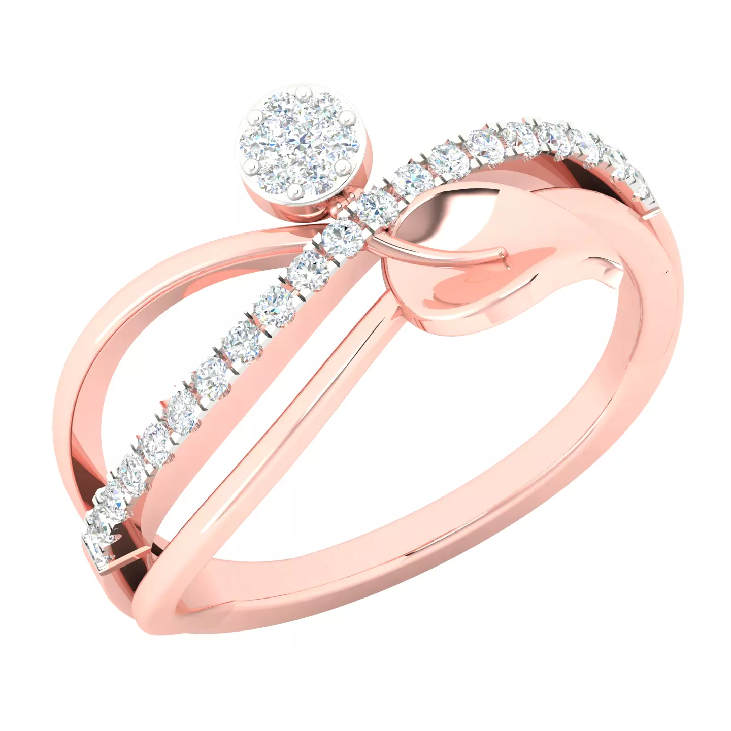 Women ring 3dm stl render detail 3D print model 3D print model_0