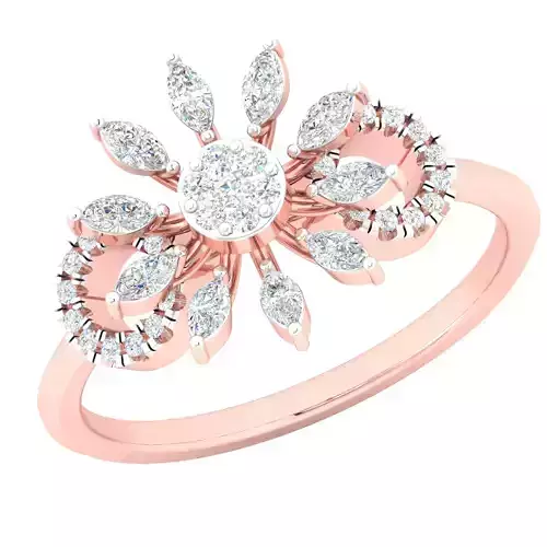 Women ring 3dm stl render detail 3D print model