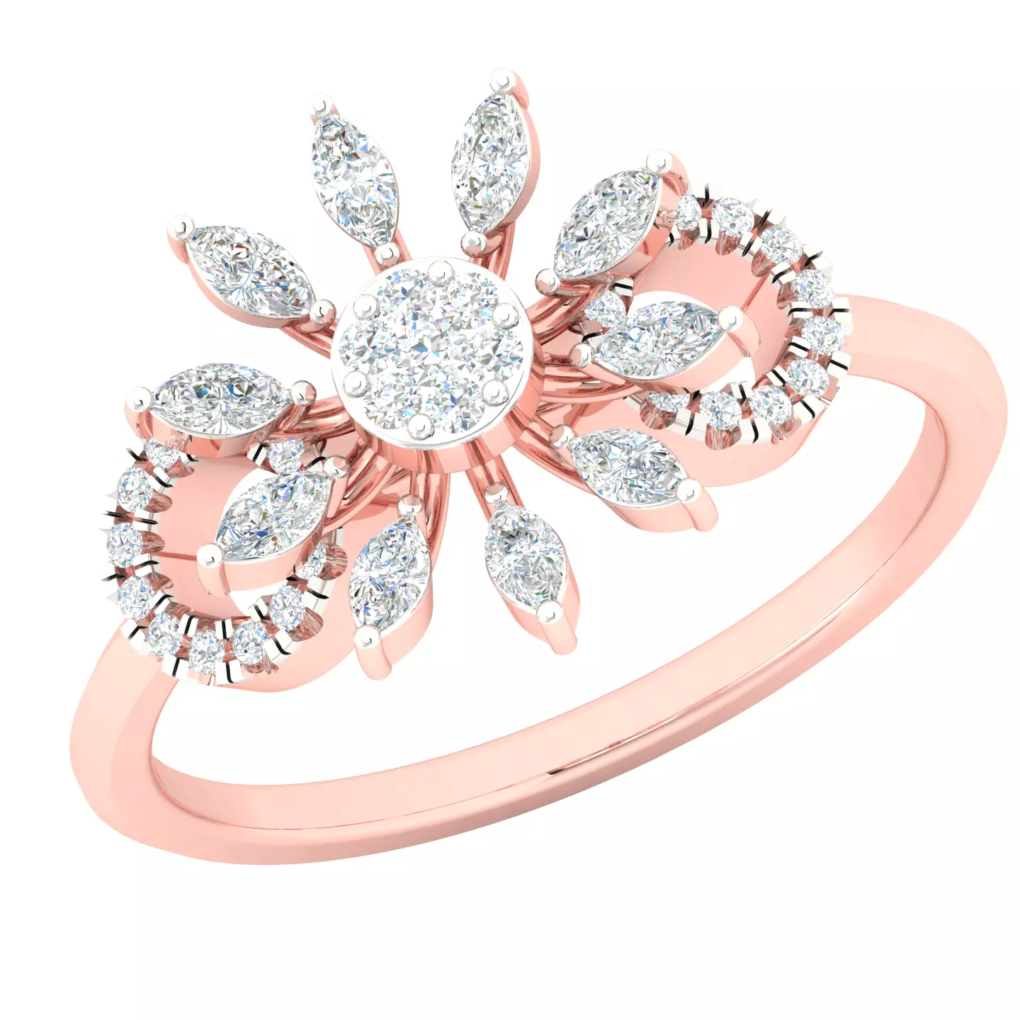 Women ring 3dm stl render detail 3D print model 3D print model_0