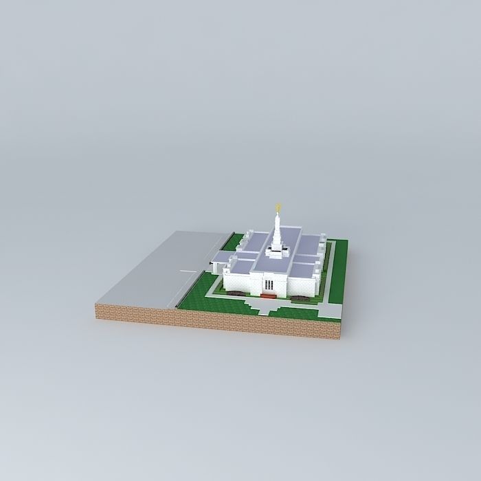 LDS. Temple Halifax Nova Scotia, Canada. Templo Mormon. 64th.... Free 3D model_2
