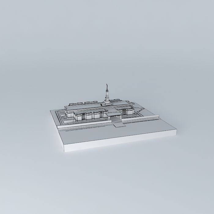 LDS. Temple Halifax Nova Scotia, Canada. Templo Mormon. 64th.... Free 3D model_3