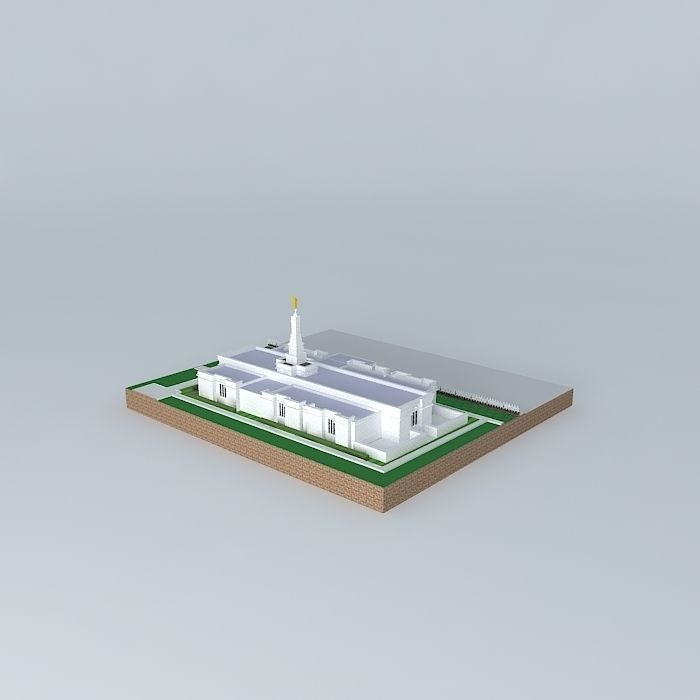 LDS. Temple Halifax Nova Scotia, Canada. Templo Mormon. 64th.... Free 3D model_1