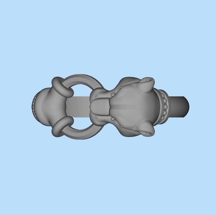 Women Panther Ring 3dm stl 3D print model 3D print model_40
