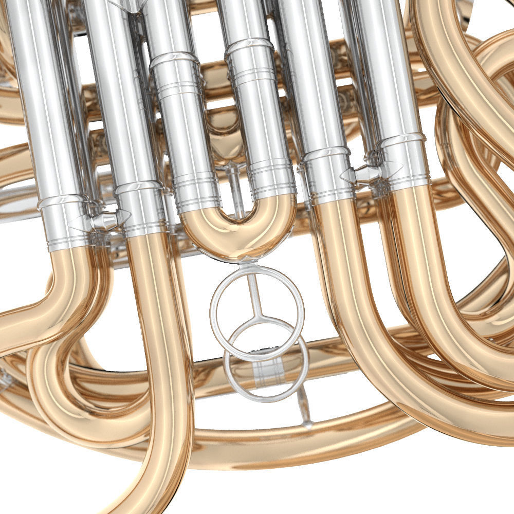 Yamaha brass instruments 3D model_19