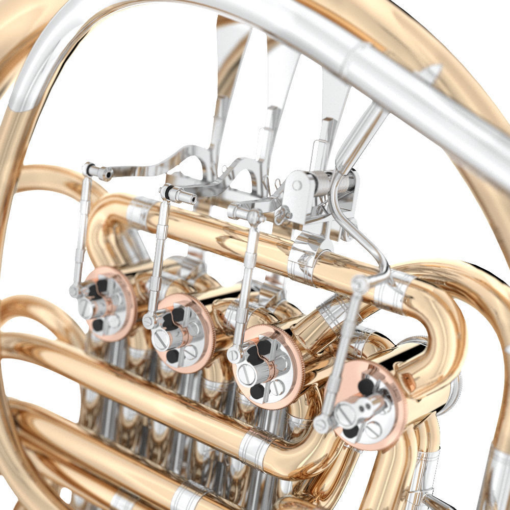 Yamaha brass instruments 3D model_21