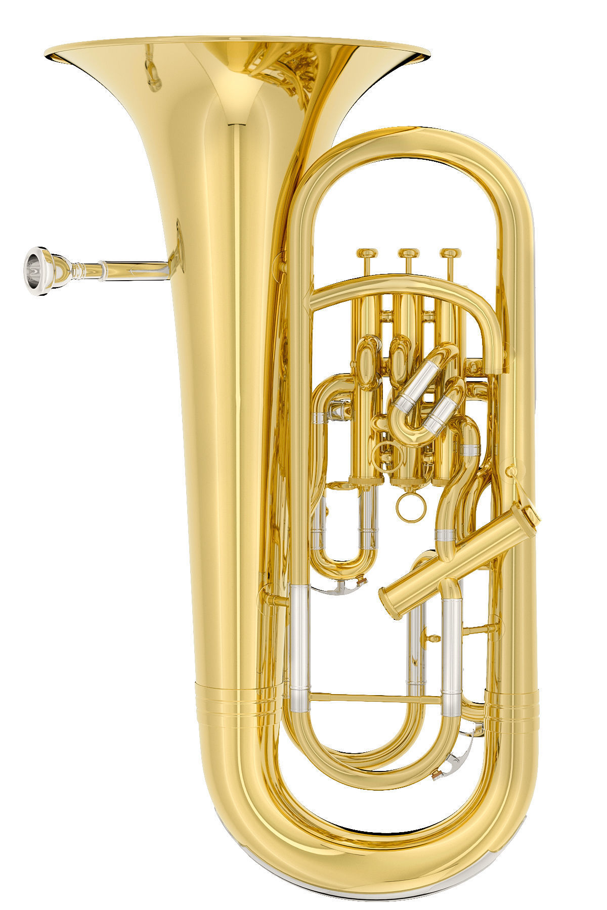Yamaha brass instruments 3D model_2
