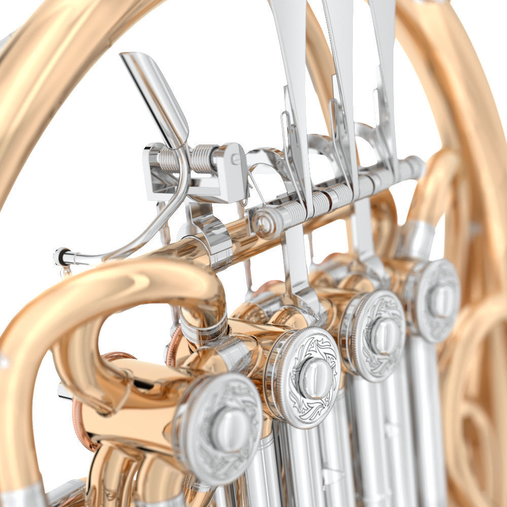 Yamaha brass instruments 3D model_22