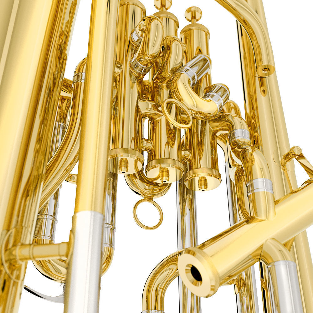Yamaha brass instruments 3D model_8