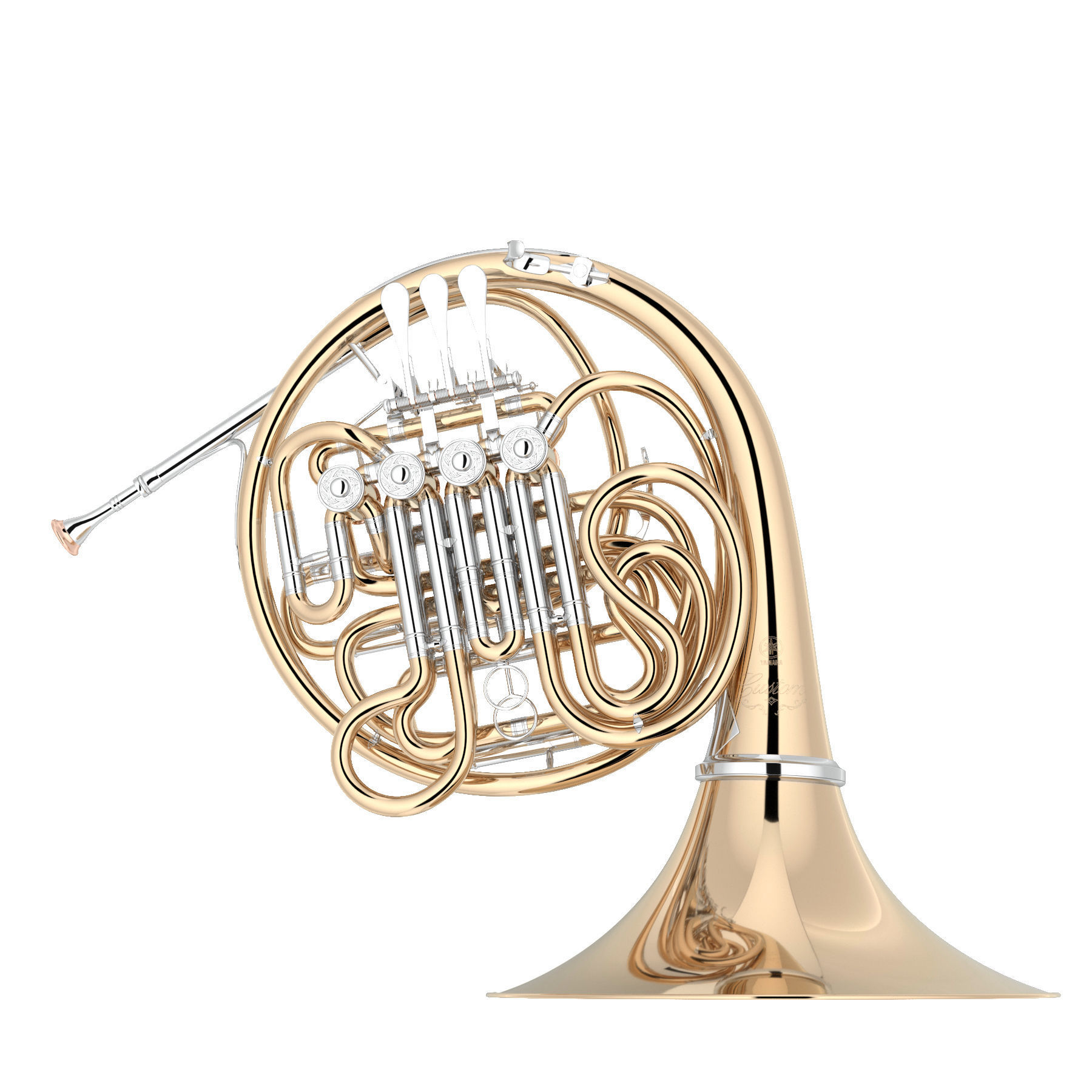 Yamaha brass instruments 3D model_17