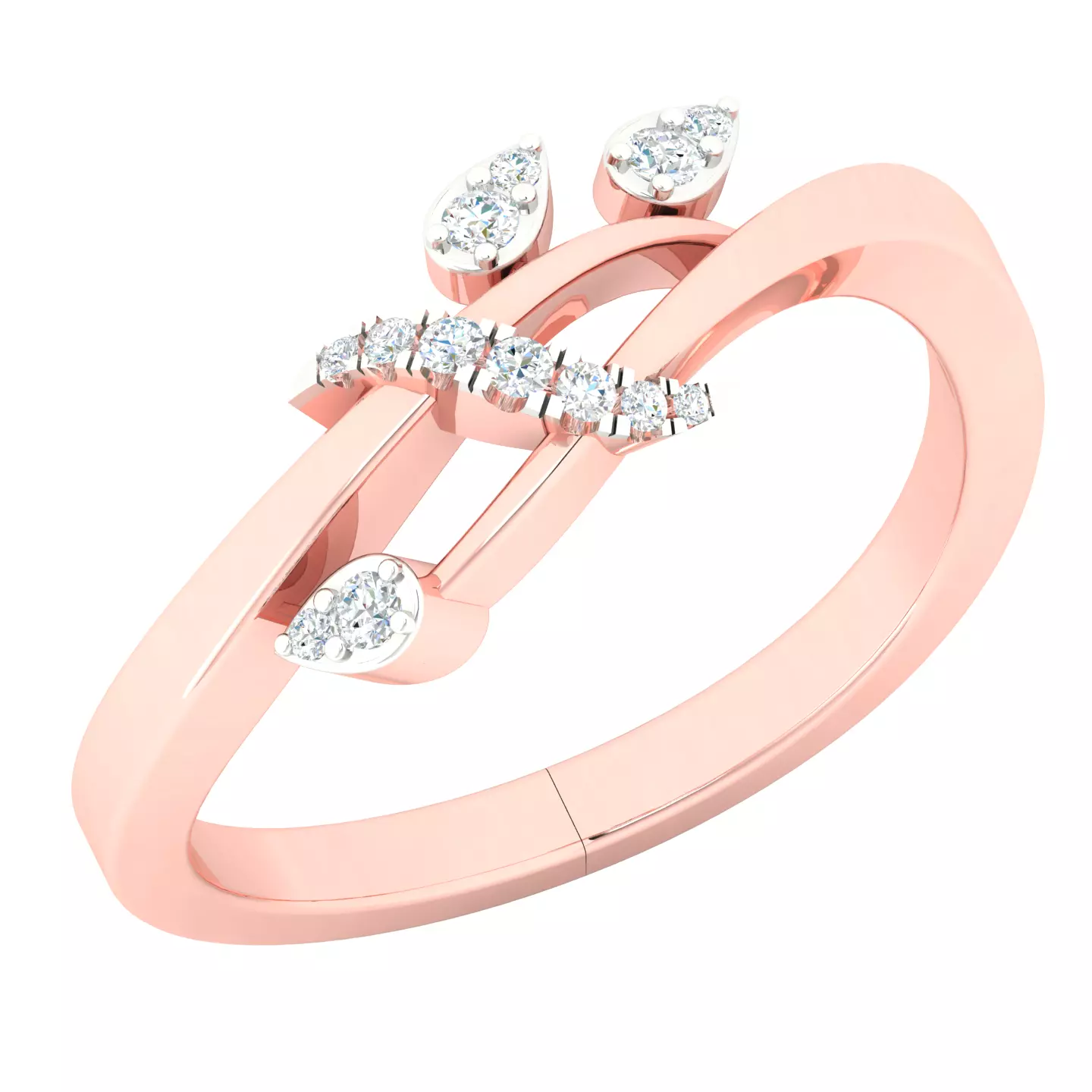 Women ring 3dm stl render detail 3D print model 3D print model_0