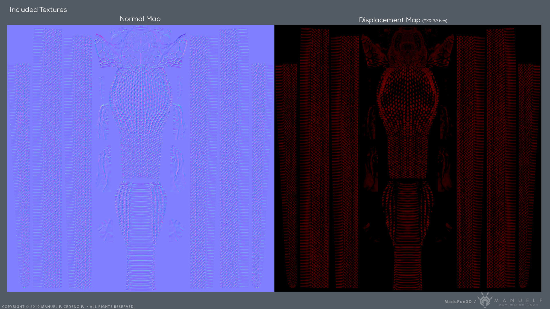 King Cobra Snake - Highpoly Sculpture 3D model_32
