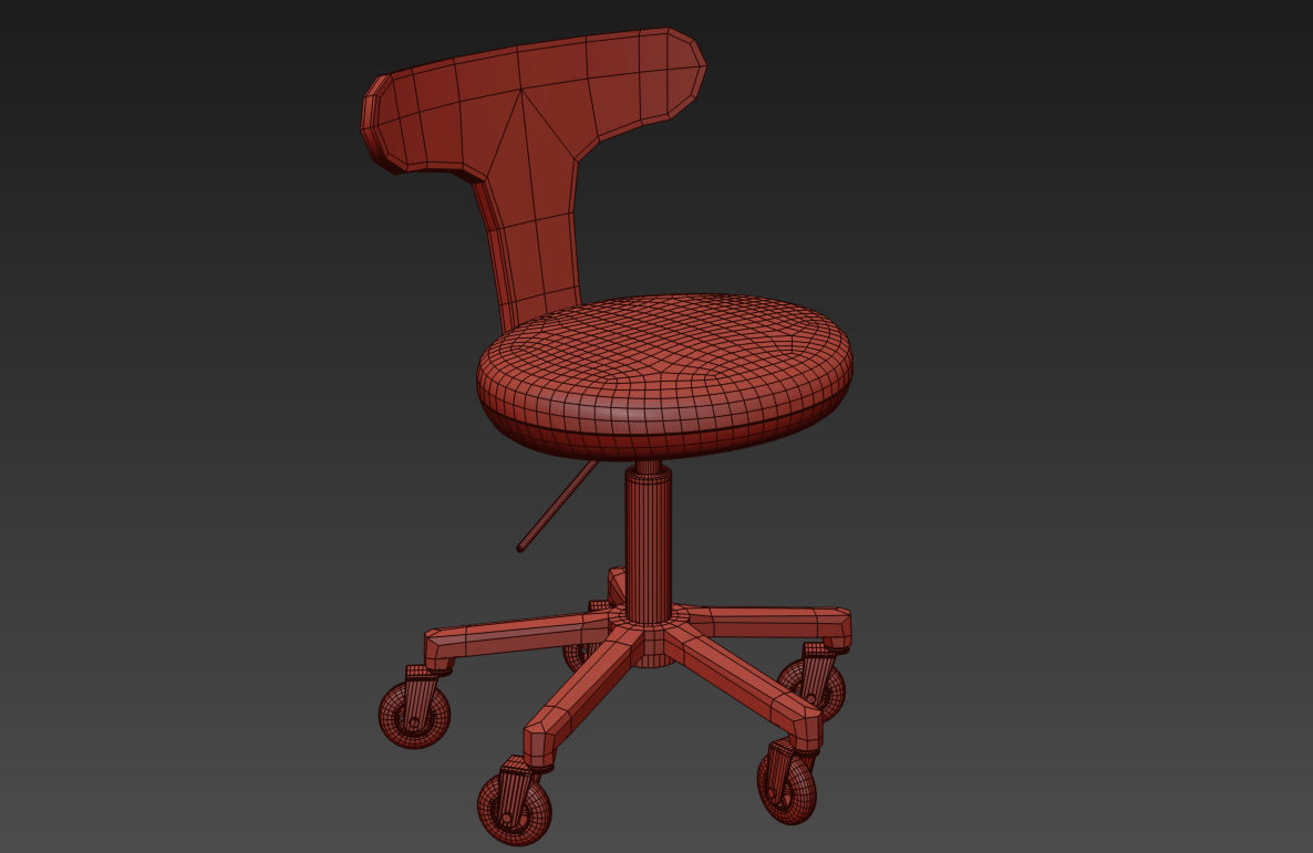 Spa set kitchen with shelves and sink 3D model_10