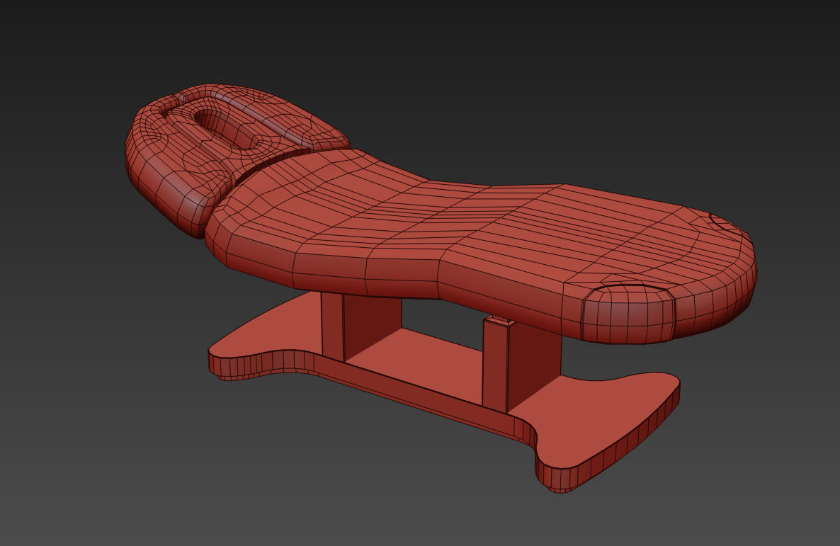 Spa set kitchen with shelves and sink 3D model_14