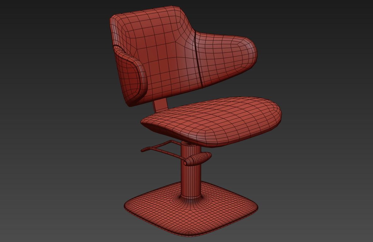 Spa set kitchen with shelves and sink 3D model_17