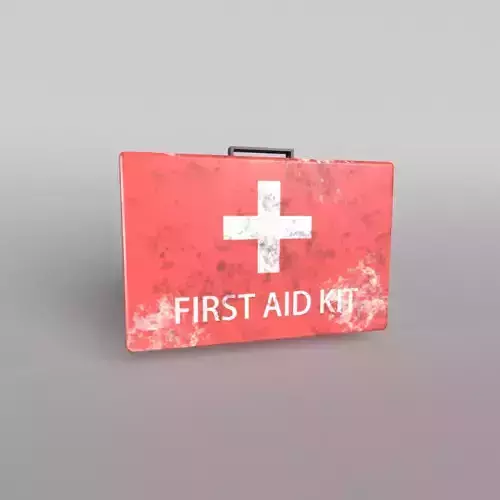 First Aid Kit 002 Free low-poly 3D model