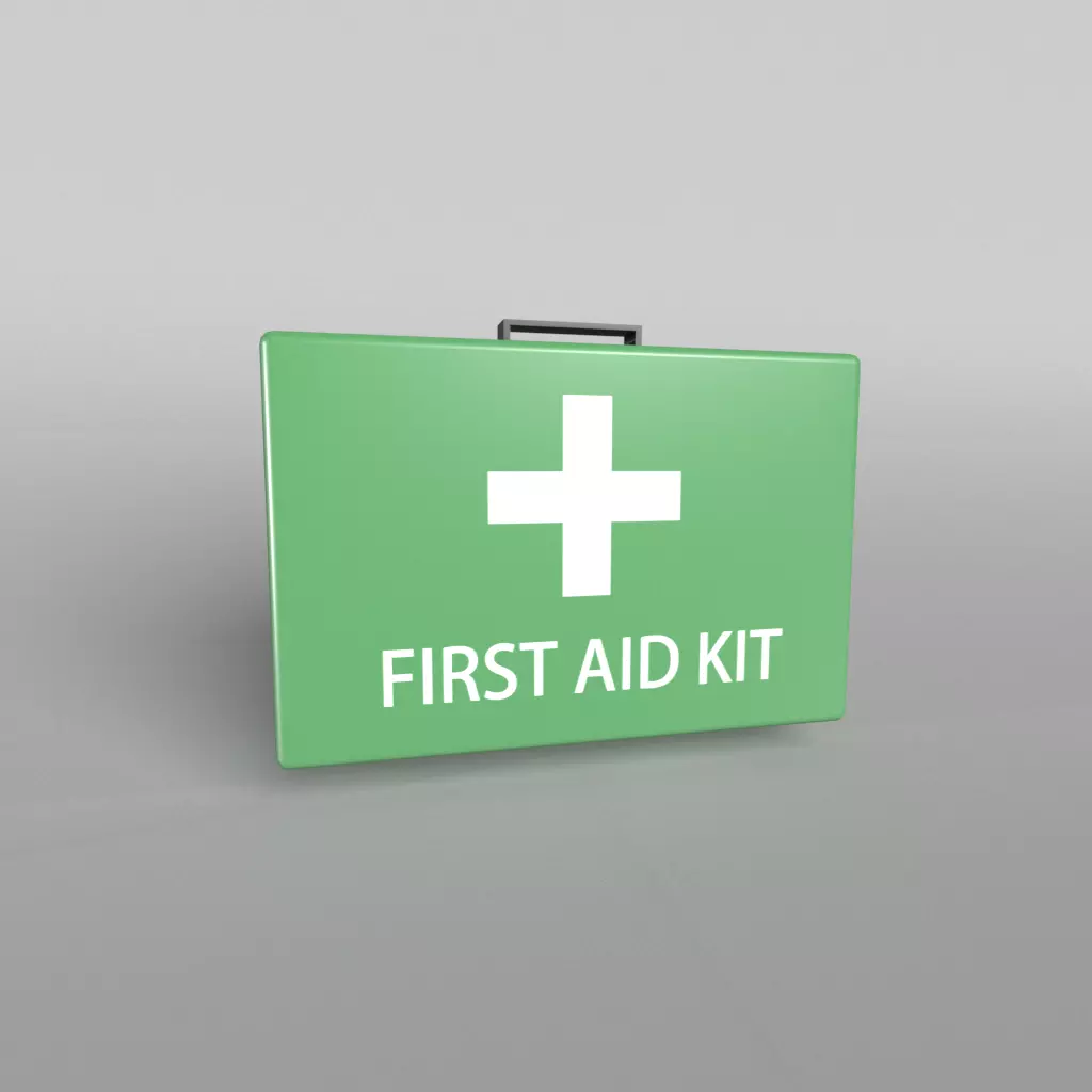First Aid Kit 003 Free low-poly 3D model_0