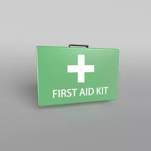 First Aid Kit 003 Free low-poly 3D model
