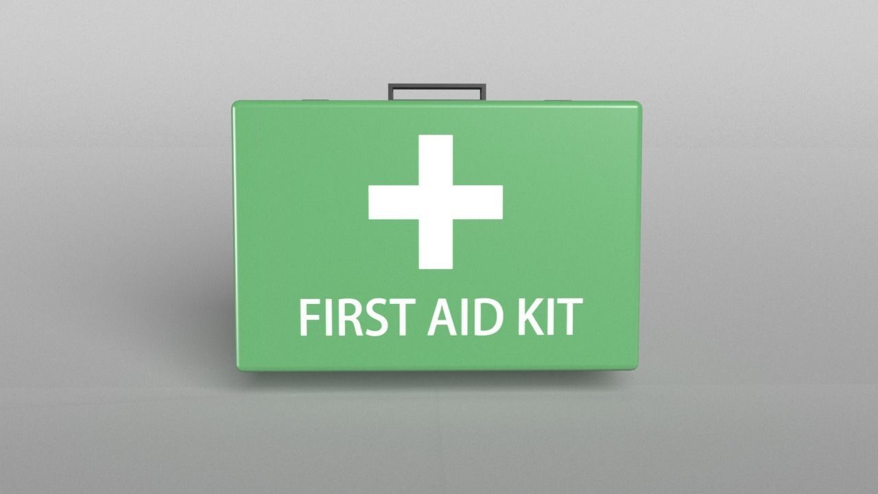 First Aid Kit 003 Free low-poly 3D model_2