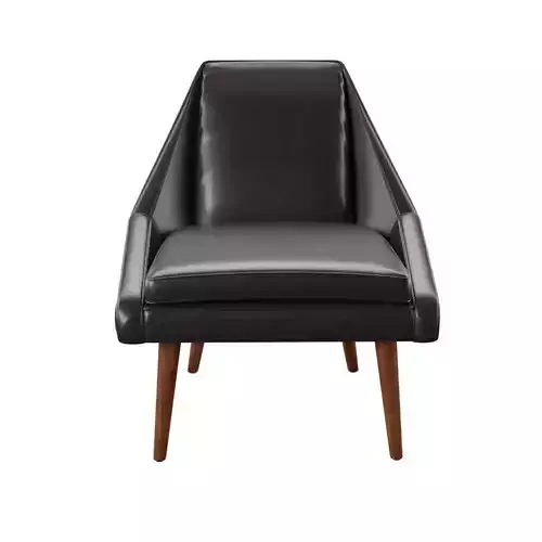 Parker Leather Slipper Chair