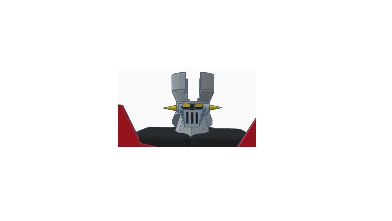 MAZINGER Z WITH JET SCRANDER AND DISASSAMBLE 3D model_3