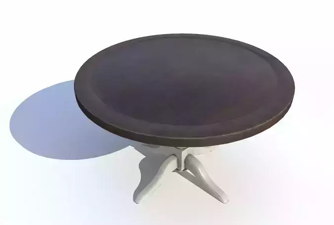Round Dining Table 2 PBR