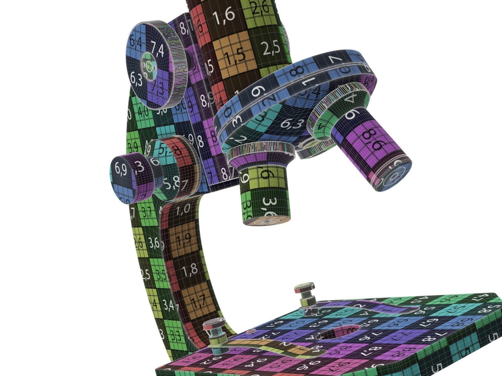 Medicine Microscope 3D model_18