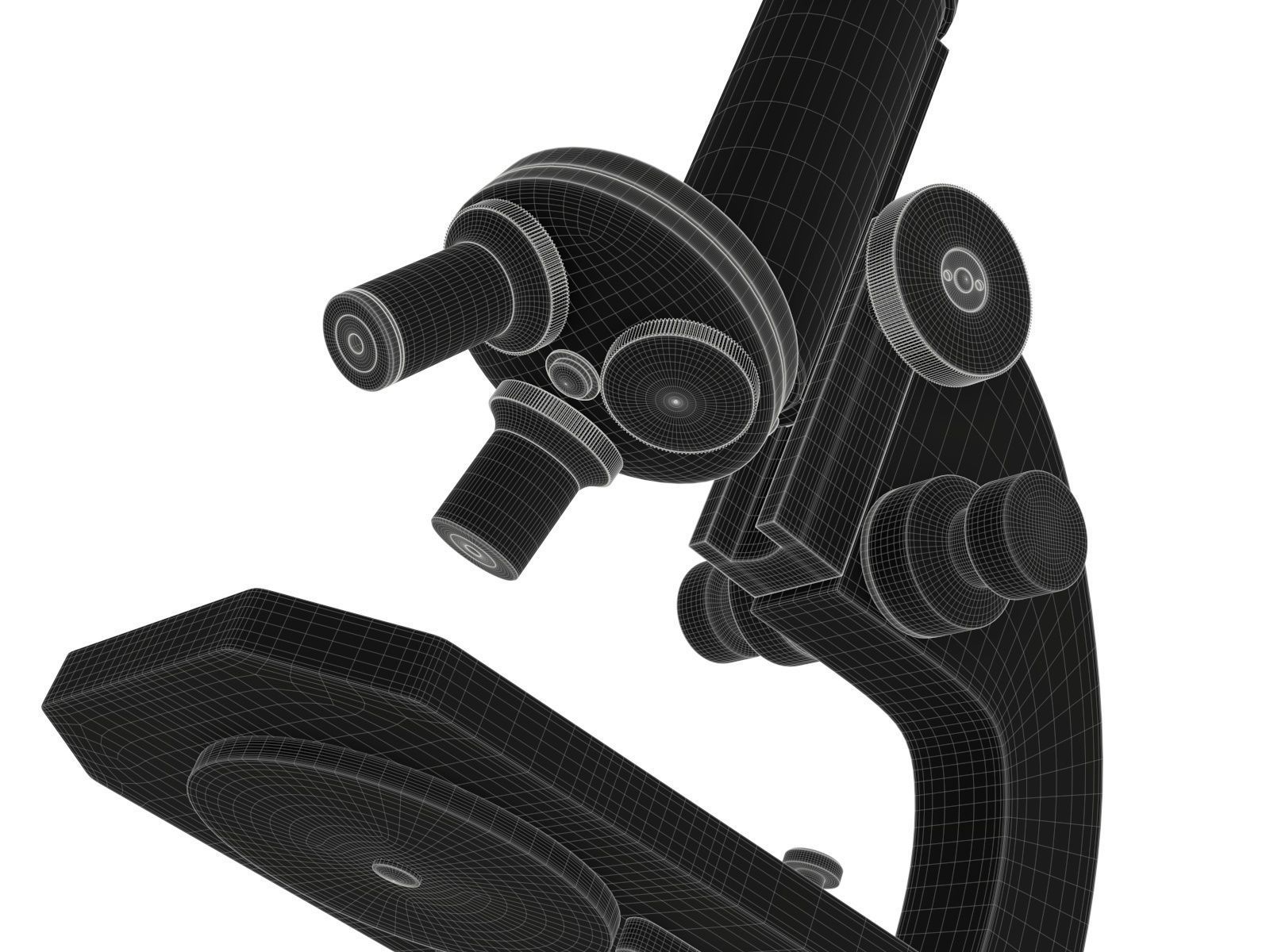 Medicine Microscope 3D model_14