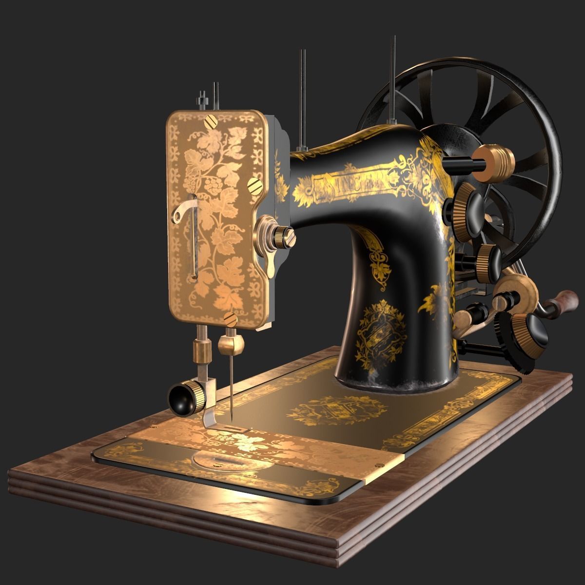 Antique Collections PBR  Low-poly 3D model_18
