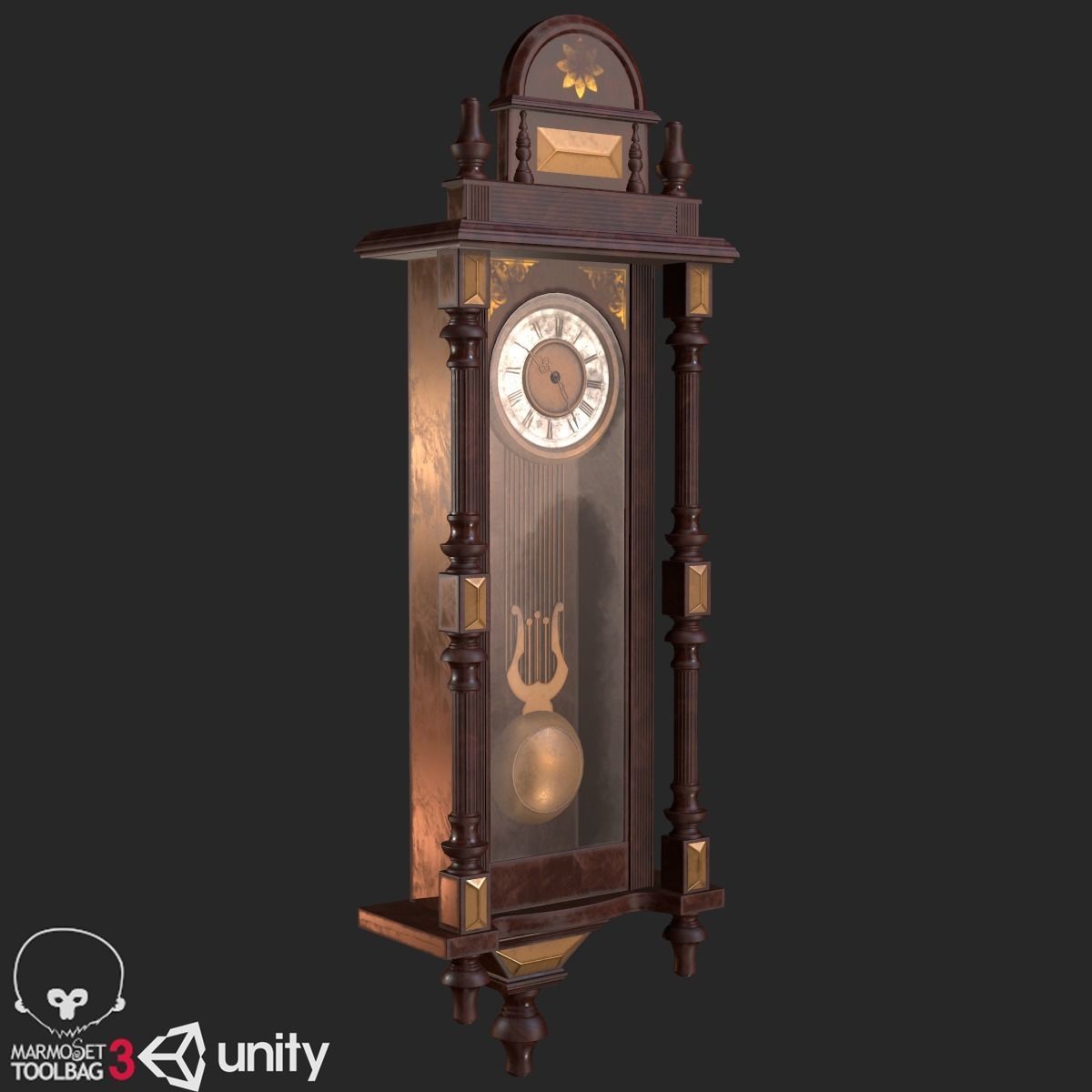 Antique Collections PBR  Low-poly 3D model_14