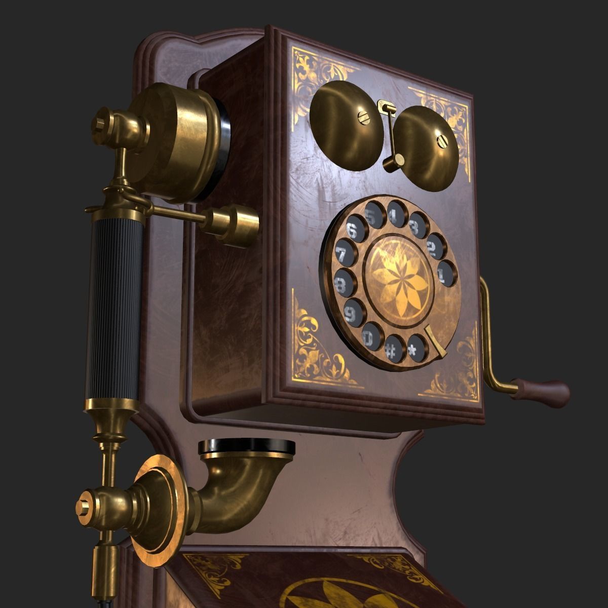 Antique Collections PBR  Low-poly 3D model_84
