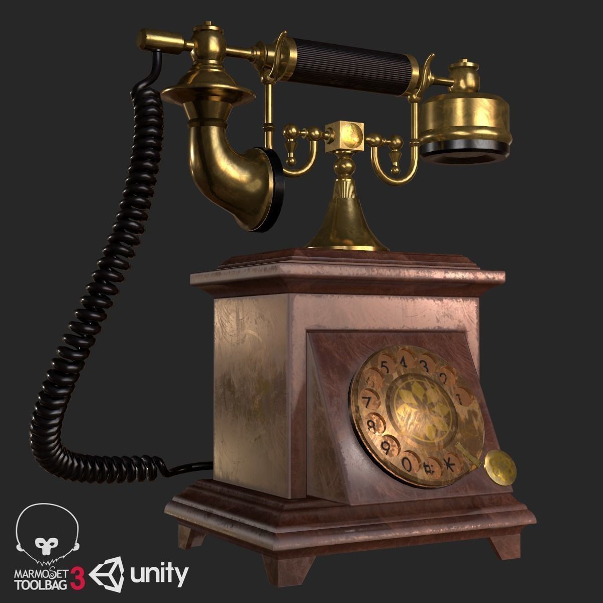 Antique Collections PBR  Low-poly 3D model_7