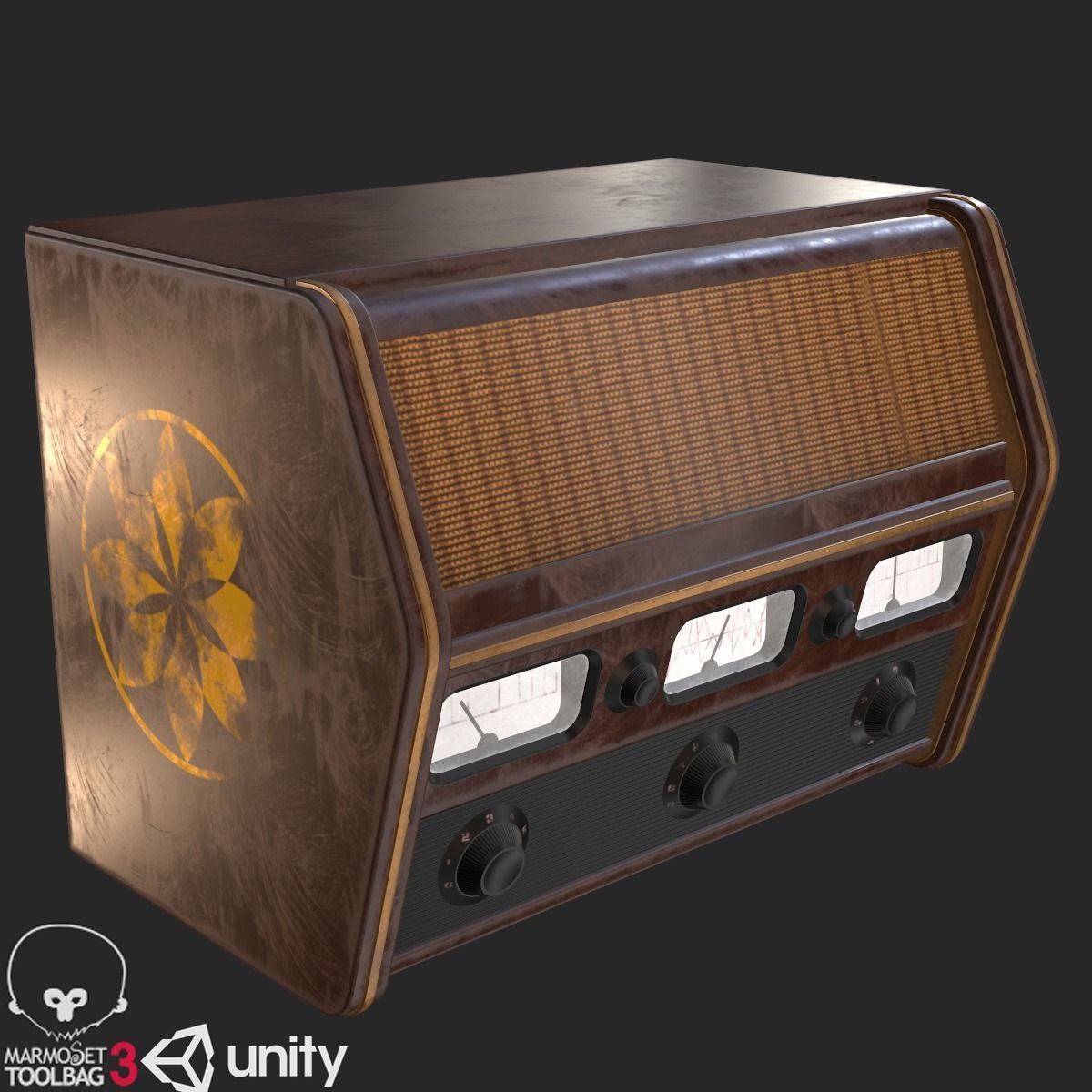 Antique Collections PBR  Low-poly 3D model_10
