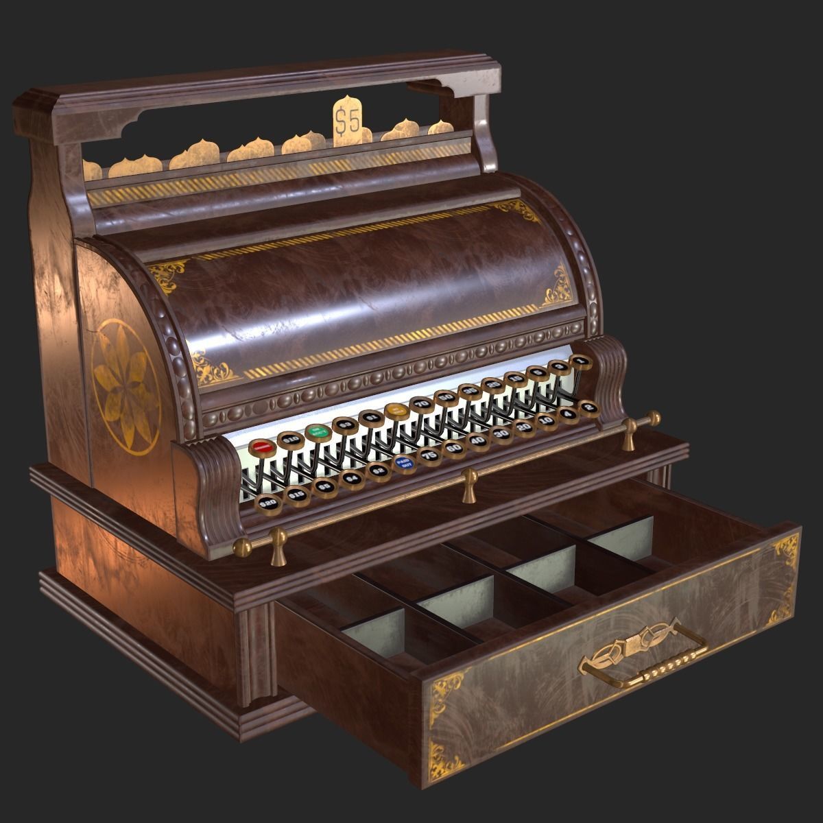 Antique Collections PBR  Low-poly 3D model_24