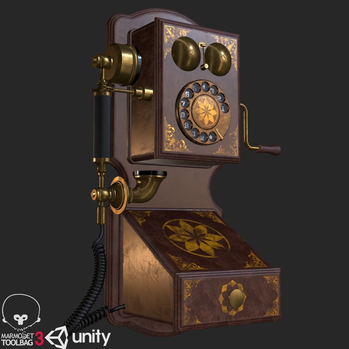 Antique Collections PBR  Low-poly 3D model_13