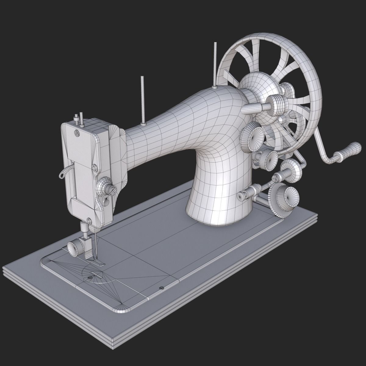 Antique Collections PBR  Low-poly 3D model_17