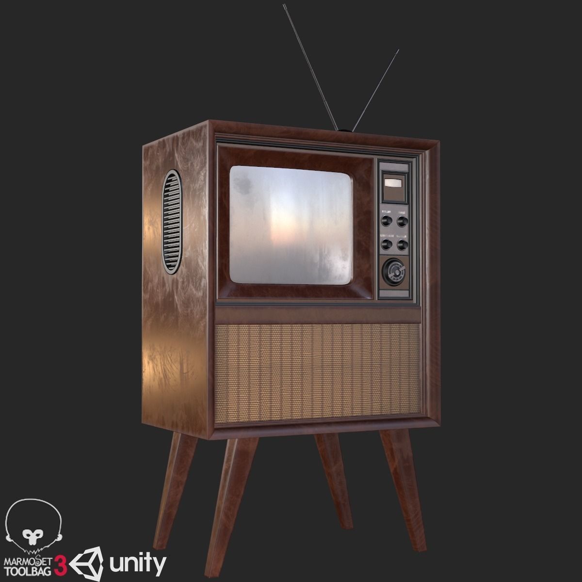 Antique Collections PBR  Low-poly 3D model_9