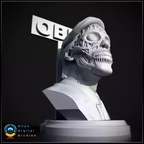 They Live Bust Pose 2 - 3D print model